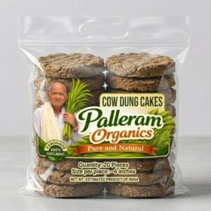 Cow dung cake