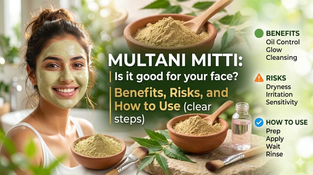 multani mitti good for skin